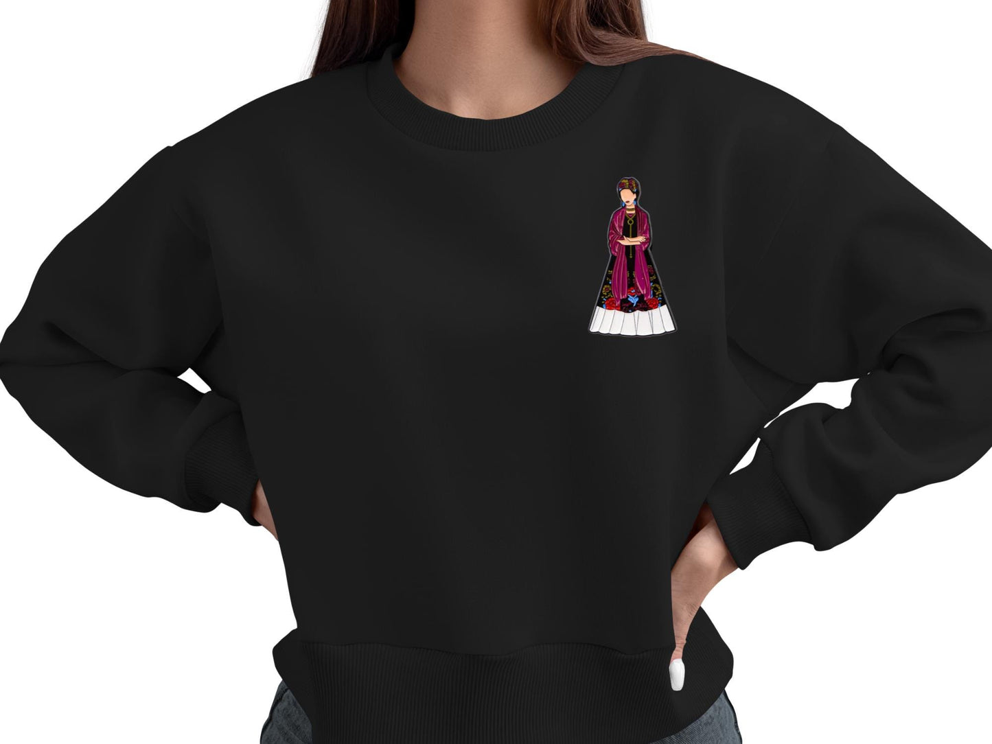Frida Pin, Frida Kahlo pin, Frida, Frida Kahlo, Pin, Mexican Pin, Mexican, Mexican present, Frida's Dress, Inspirational woman, feminist Pin